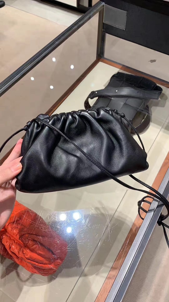 Bottega Veneta Sheepskin Handble Bag Shoulder Bag 1189 black