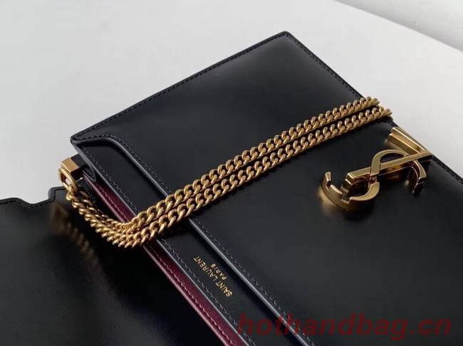 SAINT LAURENT Cassandra leather shoulder bag 532750 black