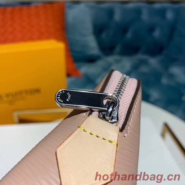 Louis vuitton original Epi Leather COSMETIC POUCH PM M52030 pink Rose Ballerine