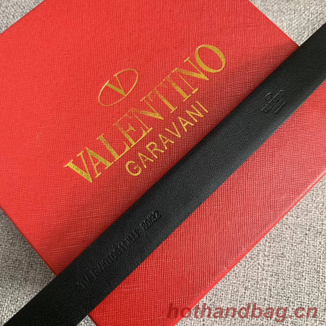 Valentino Leather Belt wide 2.0CM 3599 brown