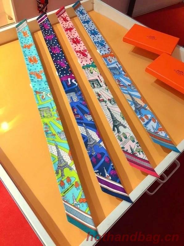 Hermes Twilly Small silk scarf H06357