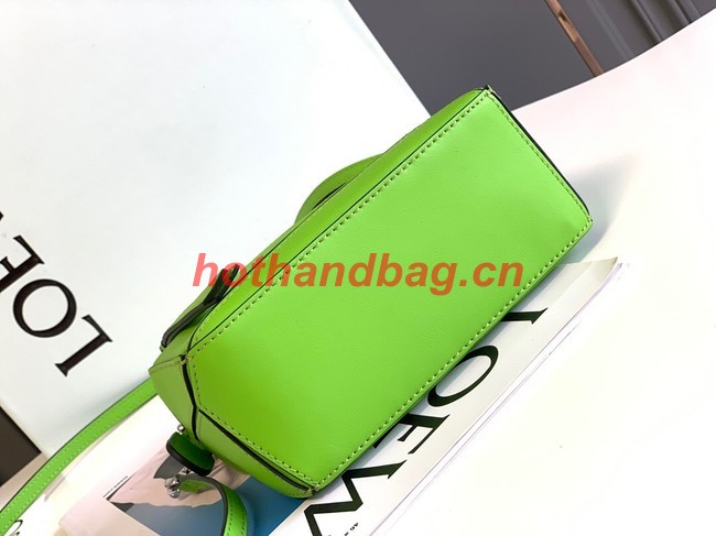 Loewe mini Puzzle Bag Original Leather 6124 green
