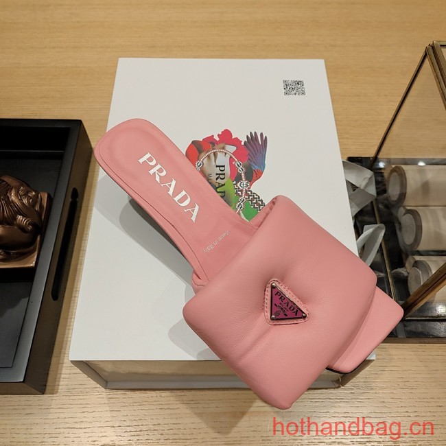 Prada Soft padded nappa leather sandals 93603-8