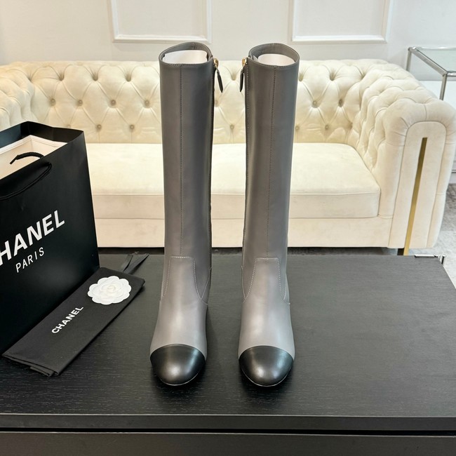 Chanel WOMENS HIGH BOOTS Heel 8CM 55854-8