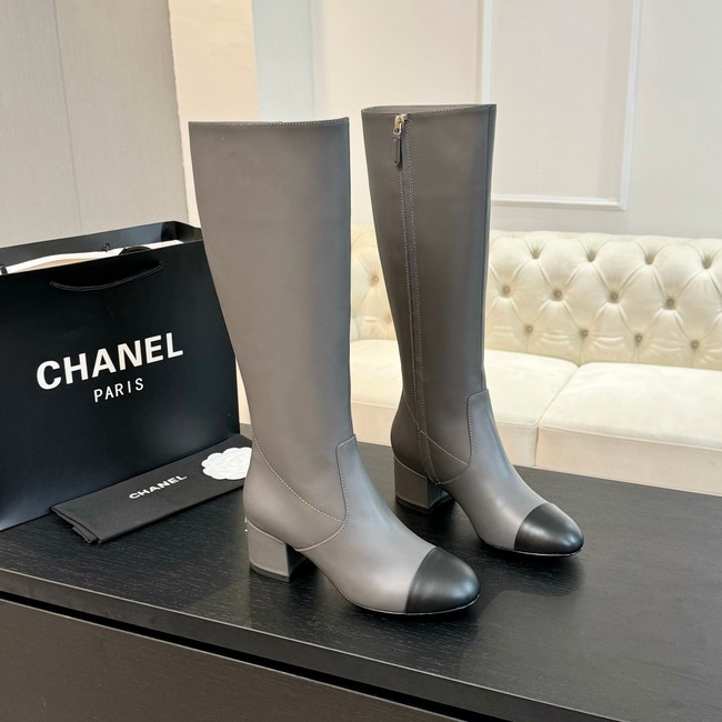 Chanel WOMENS HIGH BOOTS Heel 8CM 55854-8