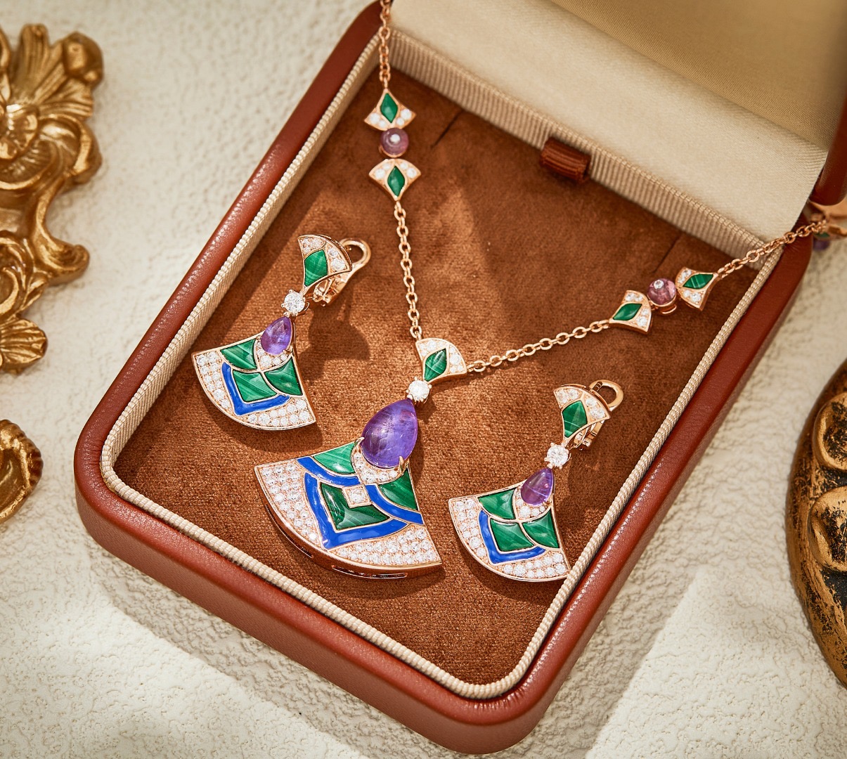 BVLGARI necklace&Earring CE16445