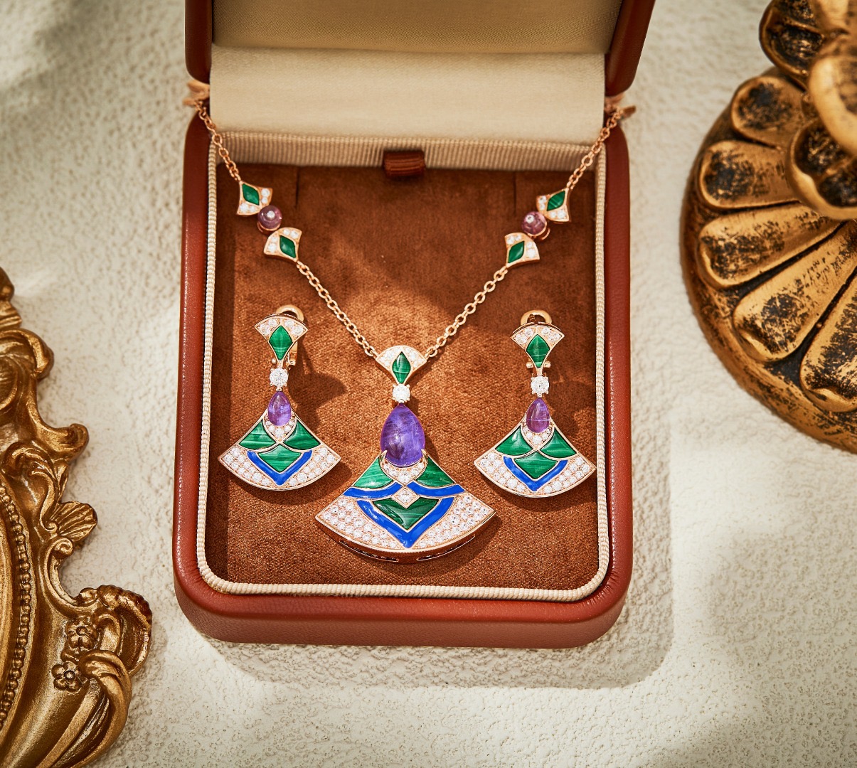 BVLGARI necklace&Earring CE16445