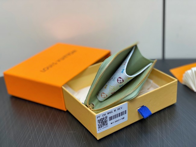 Louis Vuitton Card Holder Recto Verso M13801 Green Tea