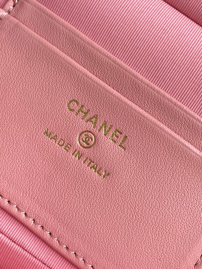 Chanel CLUTCH WITH CHAIN AP4483 Watermelon red