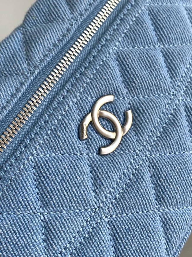Chanel CLUTCH WITH CHAIN Denim AP4407-2 blue