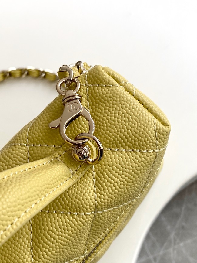 Chanel CLUTCH WITH CHAIN AP4531 yellow