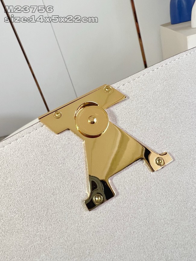 Louis Vuitton Pochette Louise M23756 light gray