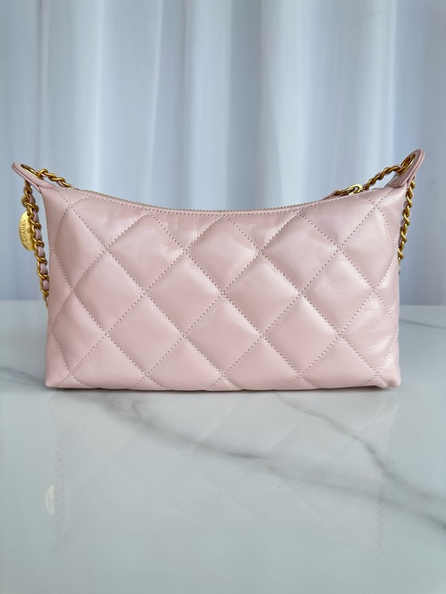 Chanel small HOBO BAG AS5528 pink