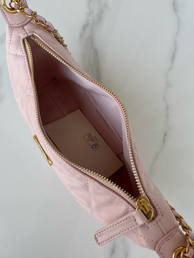 Chanel small HOBO BAG AS5528 pink