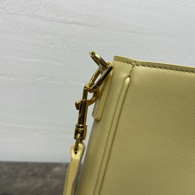 Celine SMALL CAMILLE 16 SOFT BAG IN SMOOTH CALFSKIN 120693 SPRING YELLOW