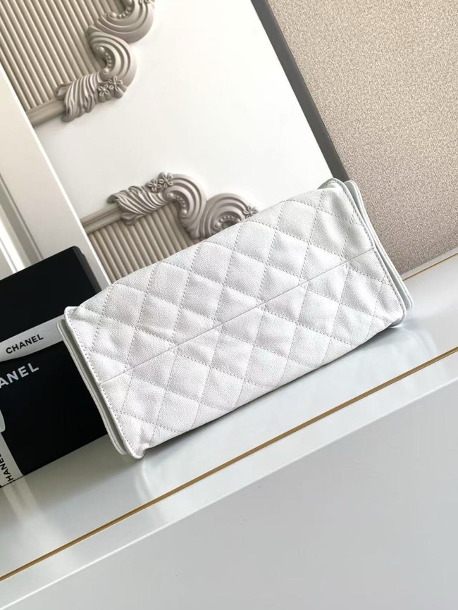 CHANEL 25 SMALL HANDBAG AS5293 White