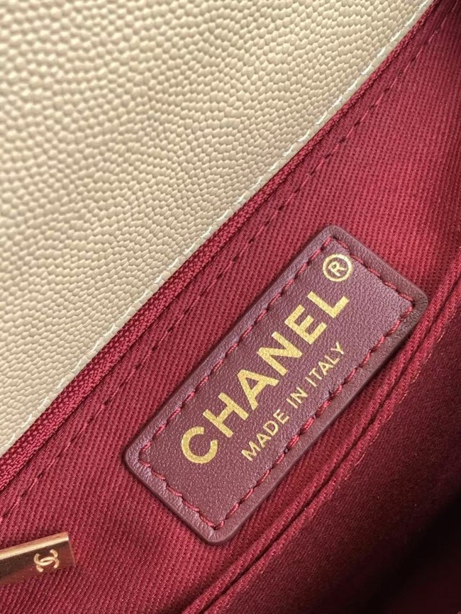 Chanel FLAP BAG WITH TOP HANDLE 92990-3