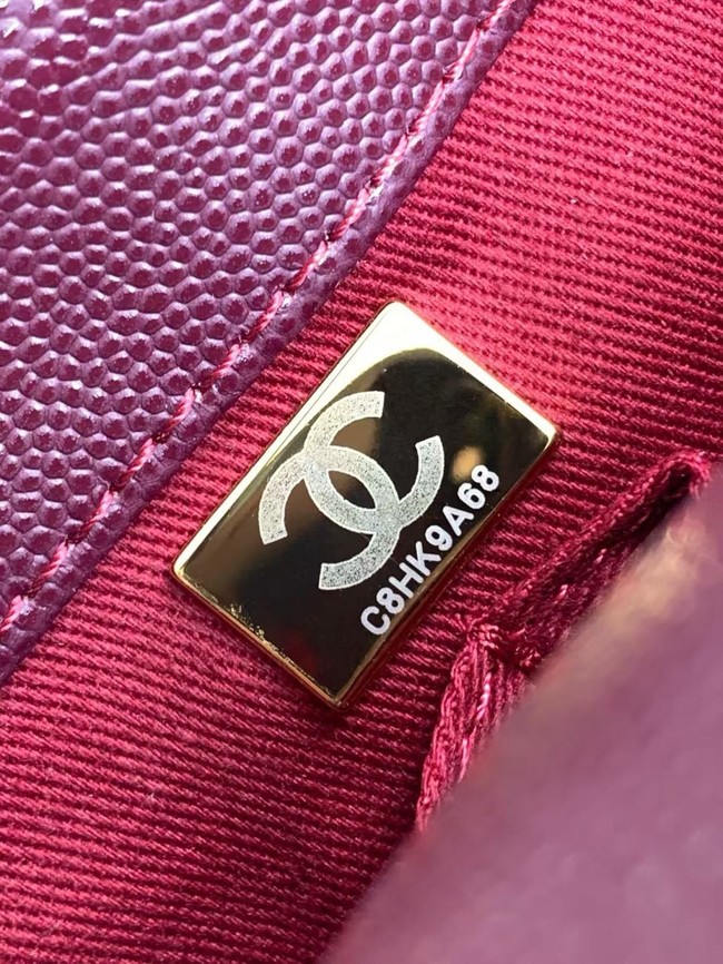 Chanel FLAP BAG WITH TOP HANDLE 92990-8