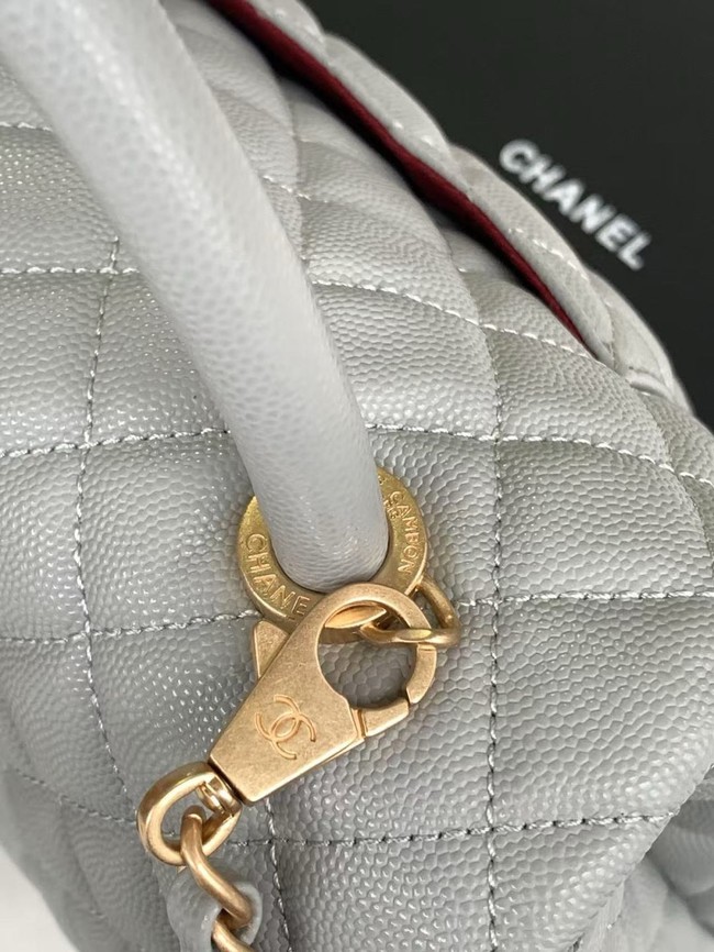 Chanel LARGE FLAP BAG WITH TOP HANDLE 92991-10