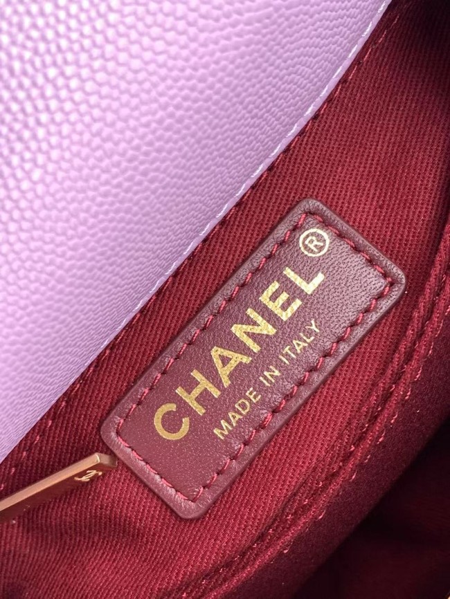 Chanel MINI FLAP BAG WITH TOP HANDLE AS2215-13