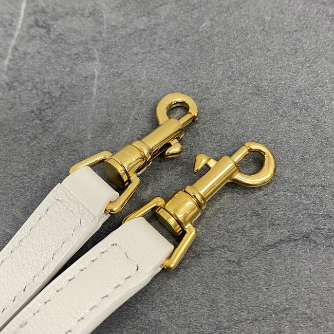 Celine TEEN CELINE LULU IN SUPPLE GRAINED CALFSKIN 120723 white