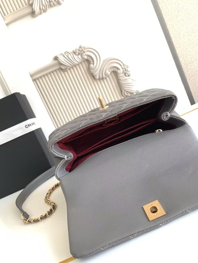 Chanel FLAP BAG WITH TOP HANDLE 92990-15