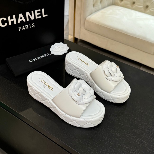 Chanel WOMENS Slippers High heels 7CM 44870-3