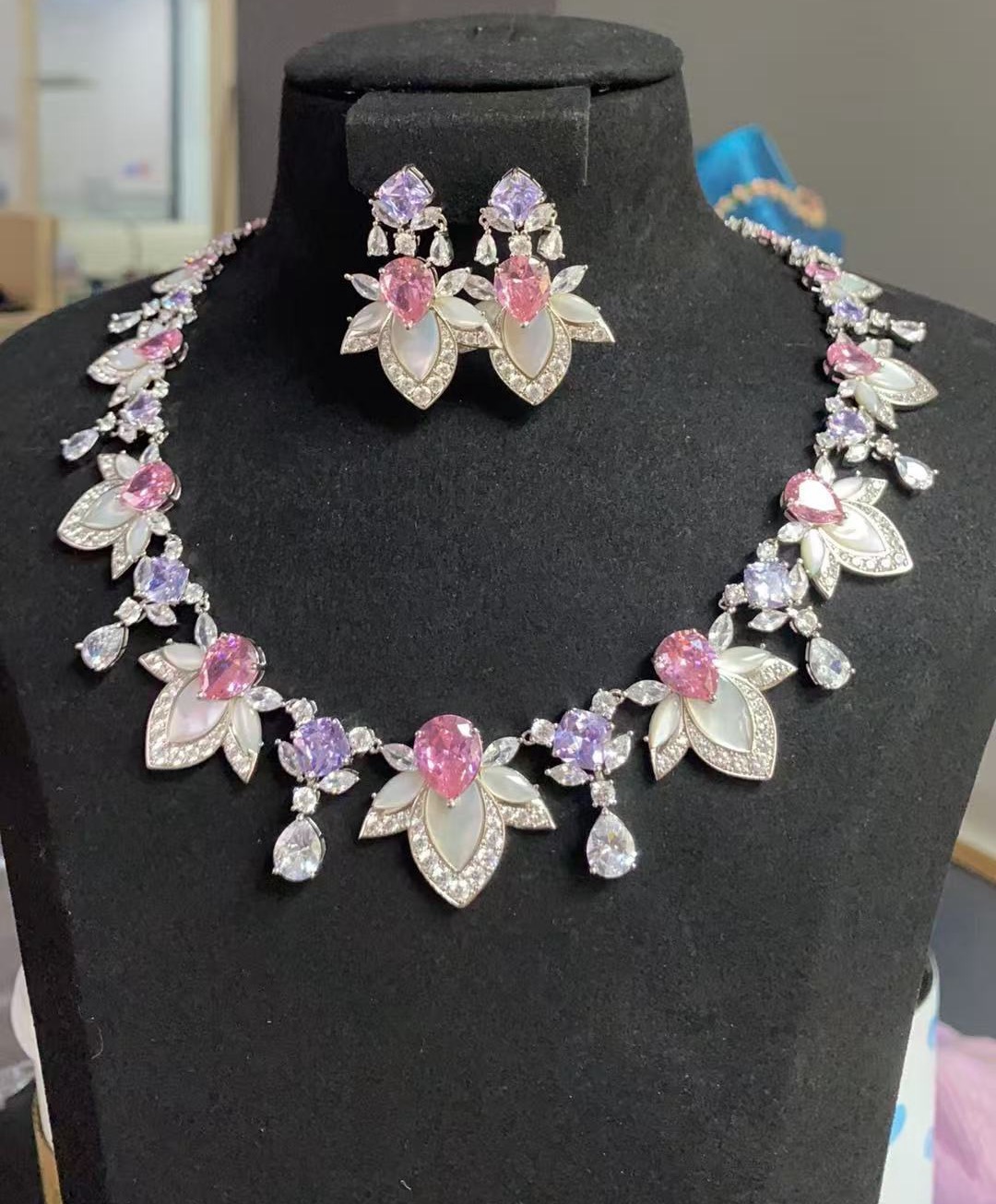 BVLGARI necklace&Earring CE16702