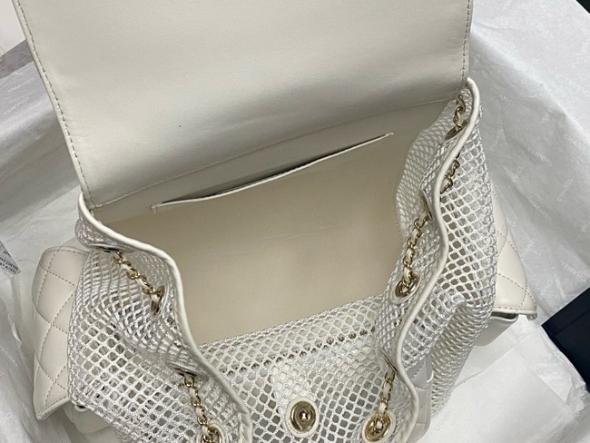 Chanel BACKPACK AS5484 WHITE