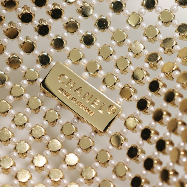 Chanel small flap bag AS4962 black&gold