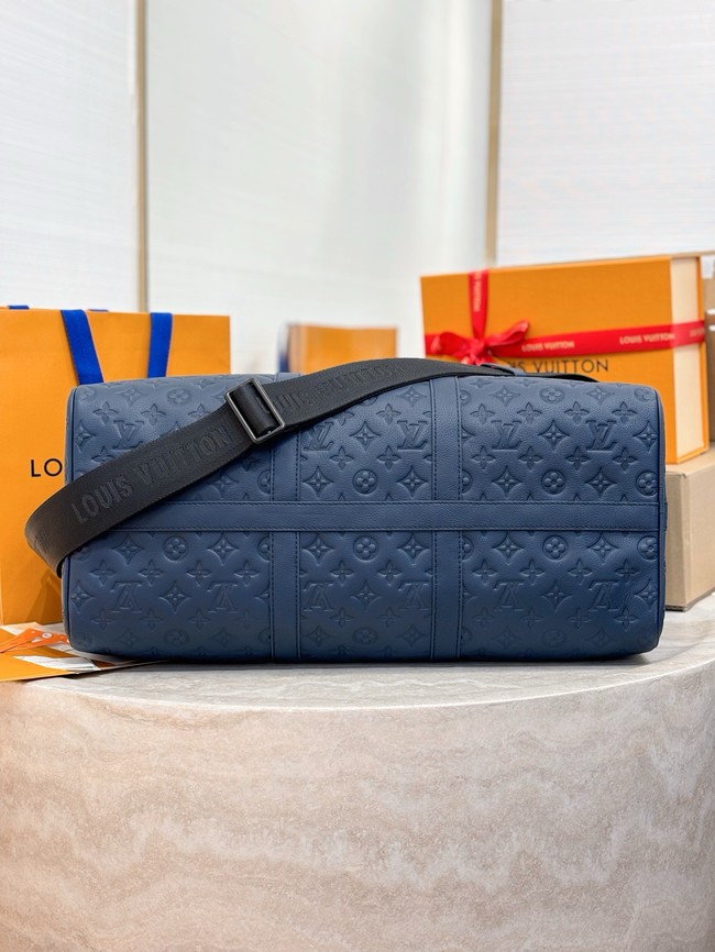 Louis Vuitton Keepall Bandouliere 50 M14840 Navy Blue