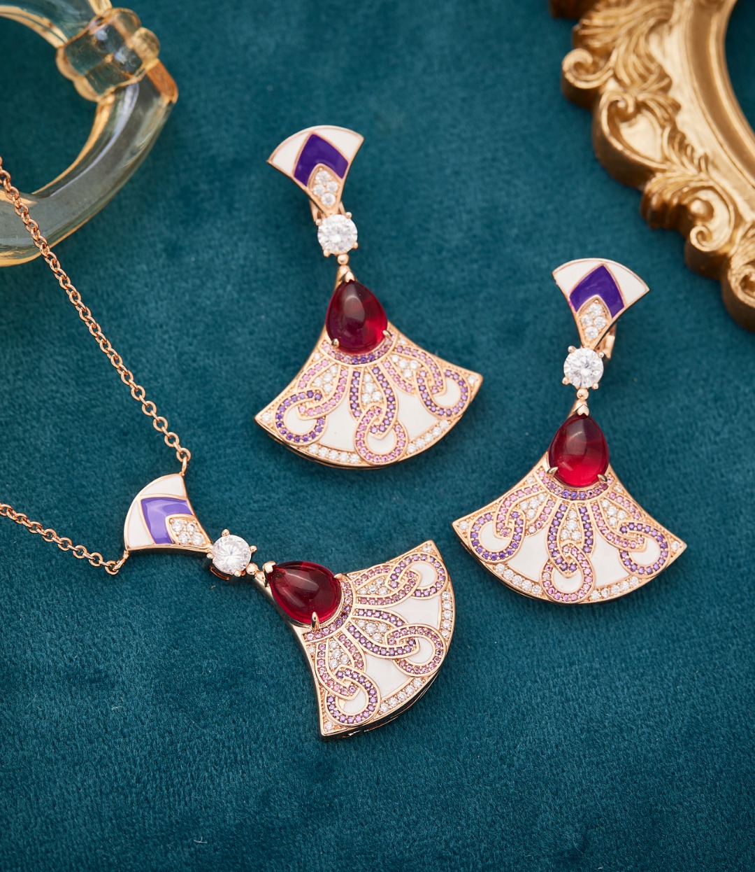 BVLGARI necklace&Earring CE16785