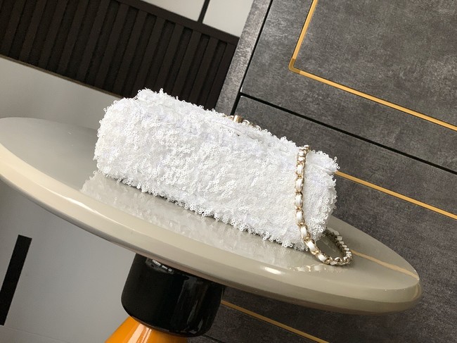 Chanel FLAP BAG AS4561 white