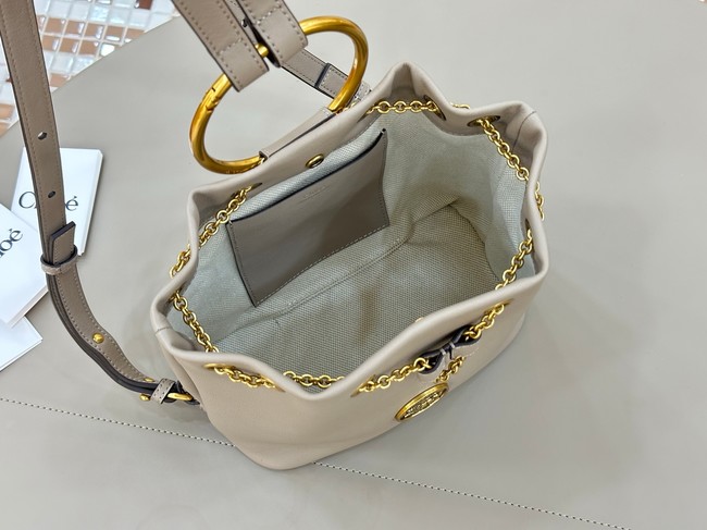 CHLOE leather shoulder bag 9965 gray