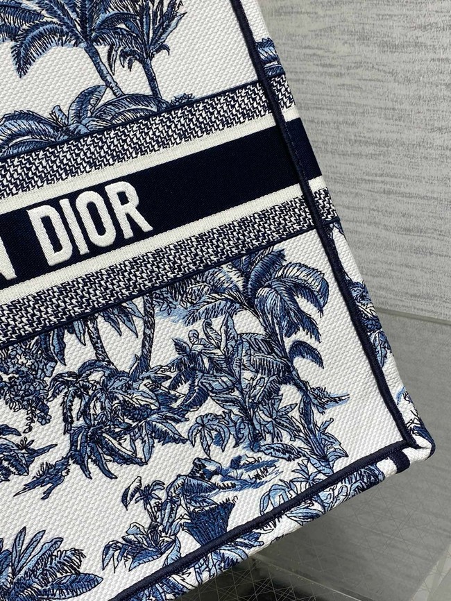 Large Dior Book Tote Embroidery Embroidery M1286ZEDX-7