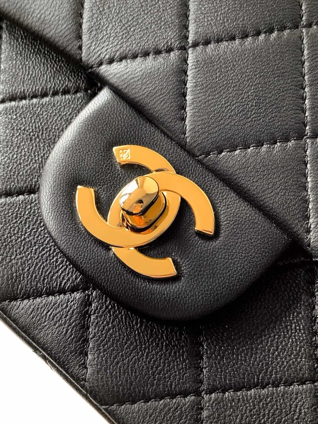 Chanel CLASSIC Original Leather 11.12 HANDBAG 1116 black