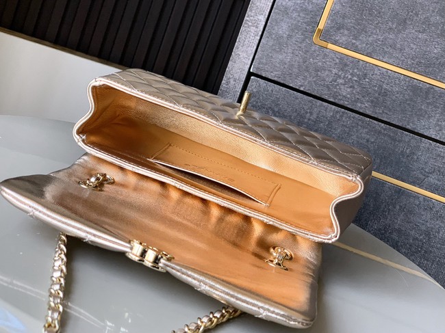 Chanel CLASSIC Original Lambskin 11.12 HANDBAG  AS6565 gold