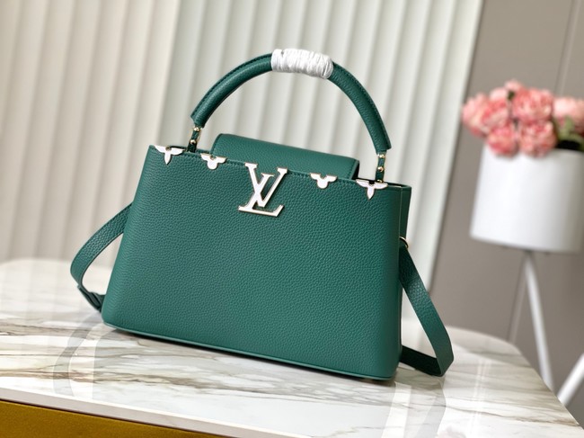 Louis Vuitton Capucines MM M23331 green
