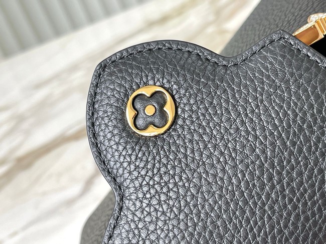 Louis Vuitton Capucines Mini M23082 black&Crystal