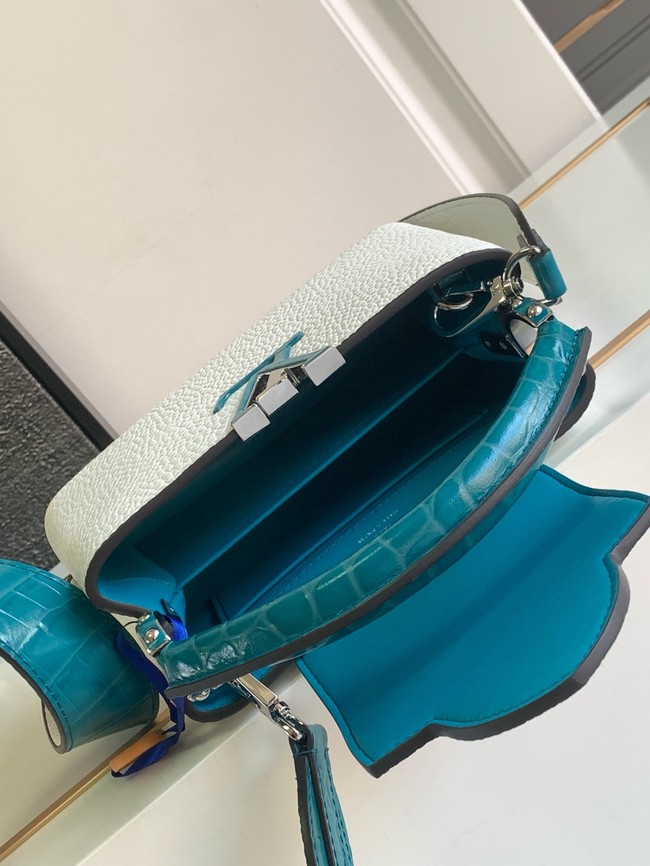 Louis Vuitton Capucines Mini M96498 white&blue