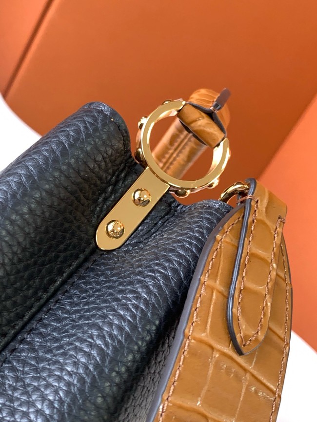 Louis Vuitton Capucines Mini M96498 black&brown