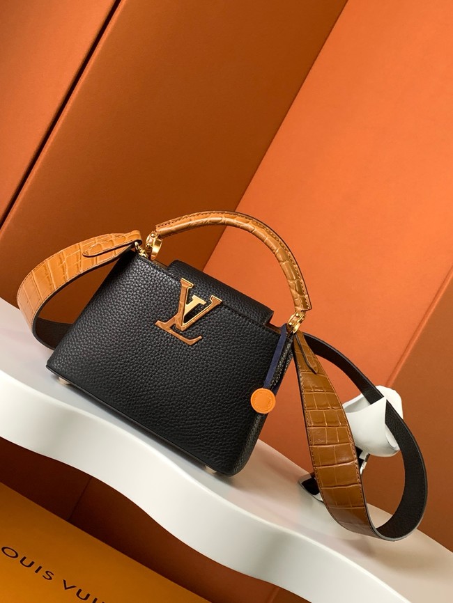 Louis Vuitton Capucines Mini M96498 black&brown