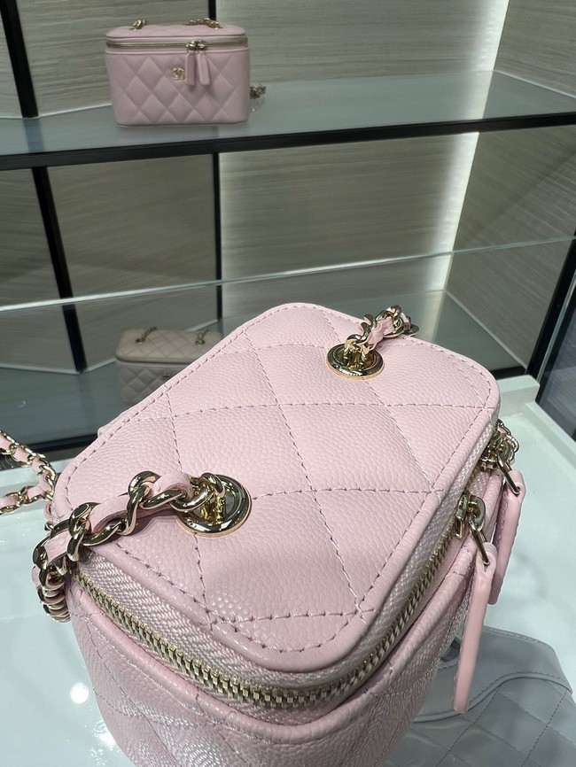 CHANEL Classic Small Vanity with Chain AP1340 pink