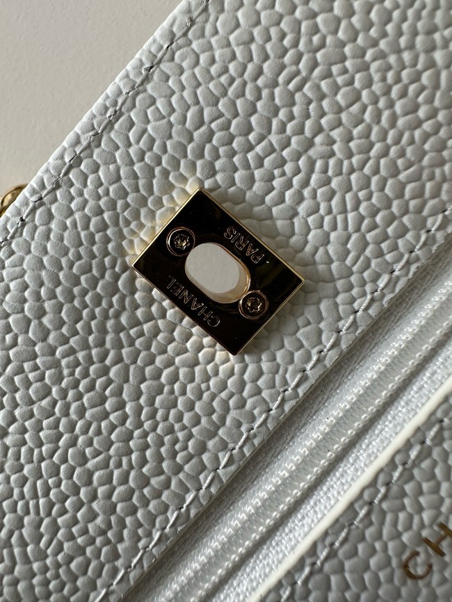 Chanel Classic Wallet On Chain Grained Calfskin AP4241-17
