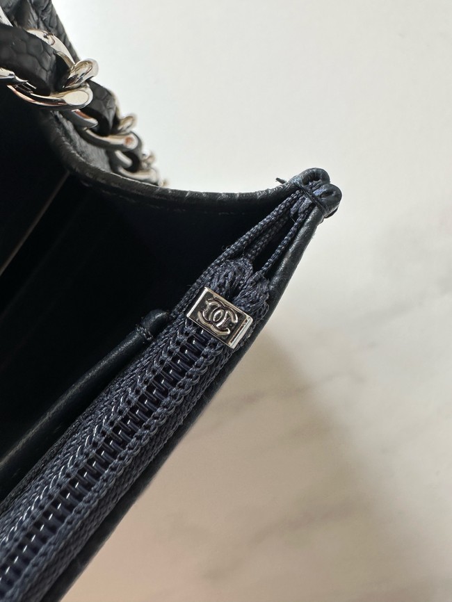Chanel Classic Wallet On Chain Grained Calfskin AP4241-6