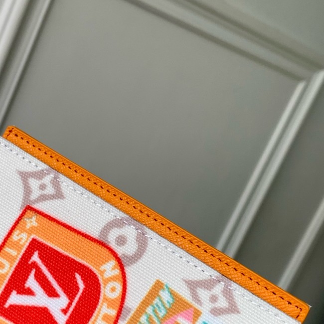 Louis Vuitton NEW Passport Cover M14621 Monogram Dune