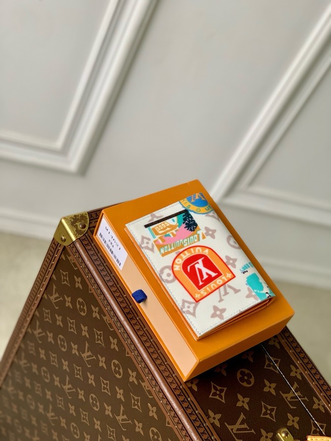 Louis Vuitton NEW Passport Cover M14621 Monogram Dune