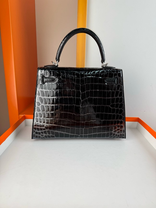 Hermes Kelly Shoulder Bags Nile crocodile leather KL3598-3