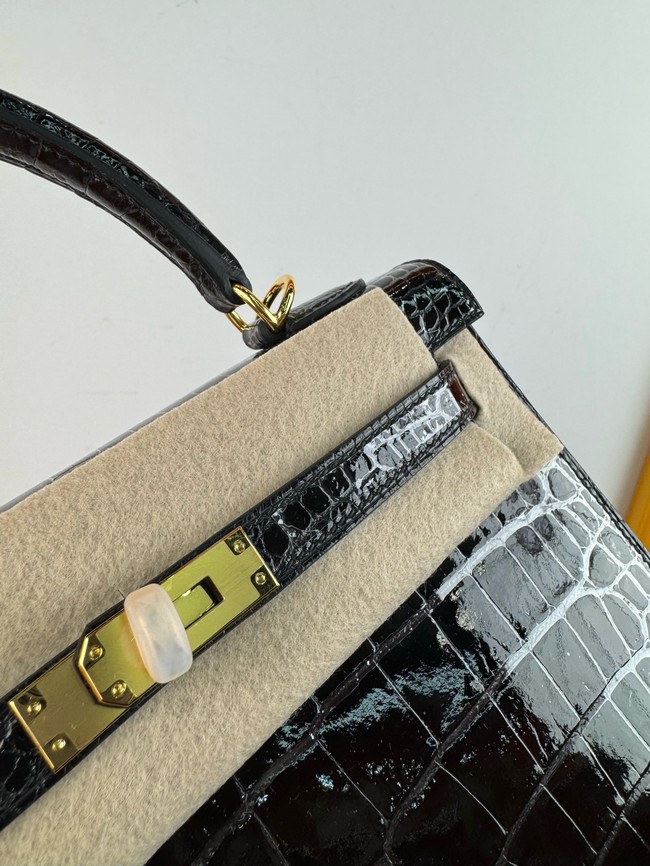 Hermes Kelly Shoulder Bags Nile crocodile leather KL3598-4