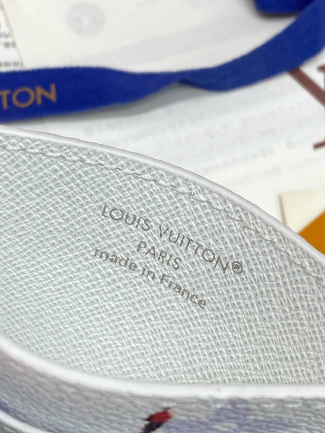 Louis Vuitton Double Card Holder M14864 White